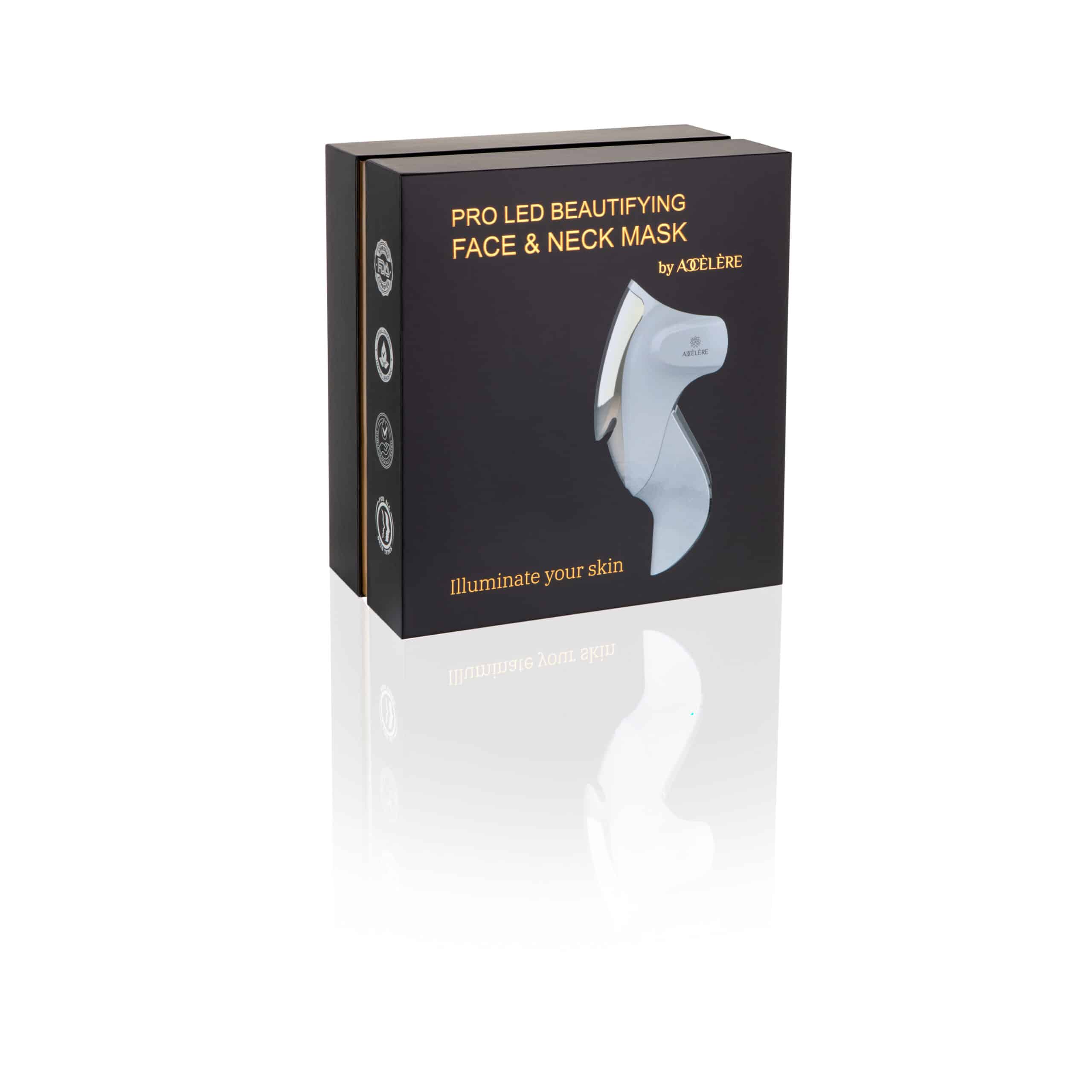 PRO Led Beautifying Face and Neck Mask by Accèlère - Image 4